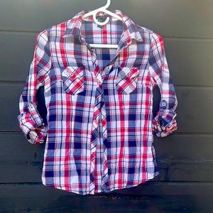 Forever 21 Ling/adjustable button down shirt